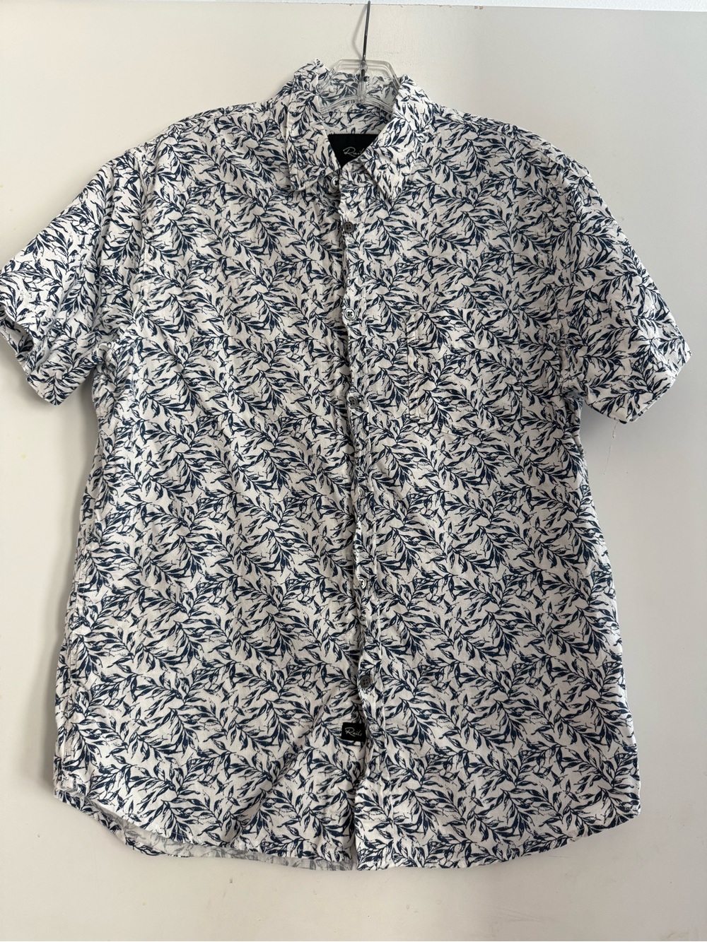 Rails Fairfax Gather Navy White Botanical Print Size M